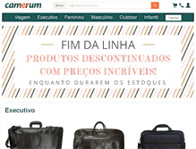 Tablet Screenshot of camerum.com.br